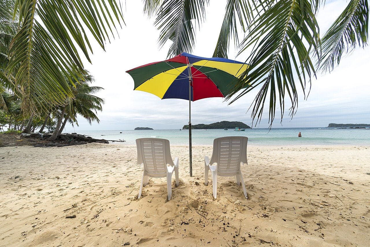 une plage de l ile de phu quoc